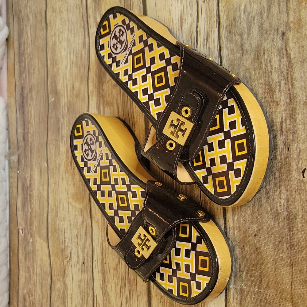 TORY BURCH Slides Size 9